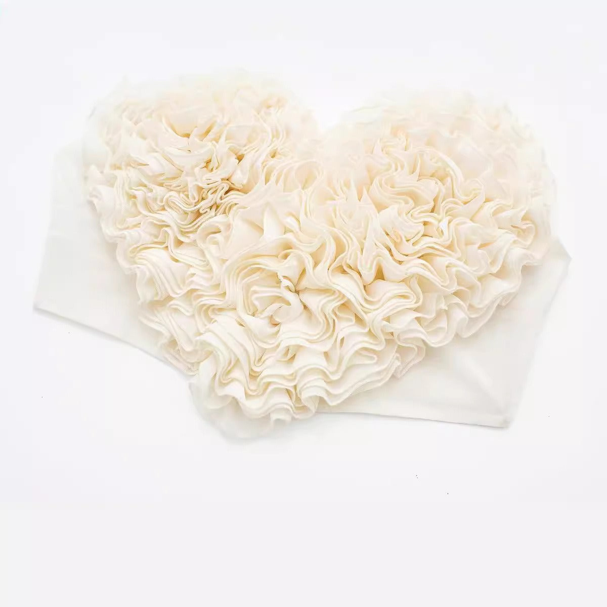 Chic Heart Ruffle Cami Top