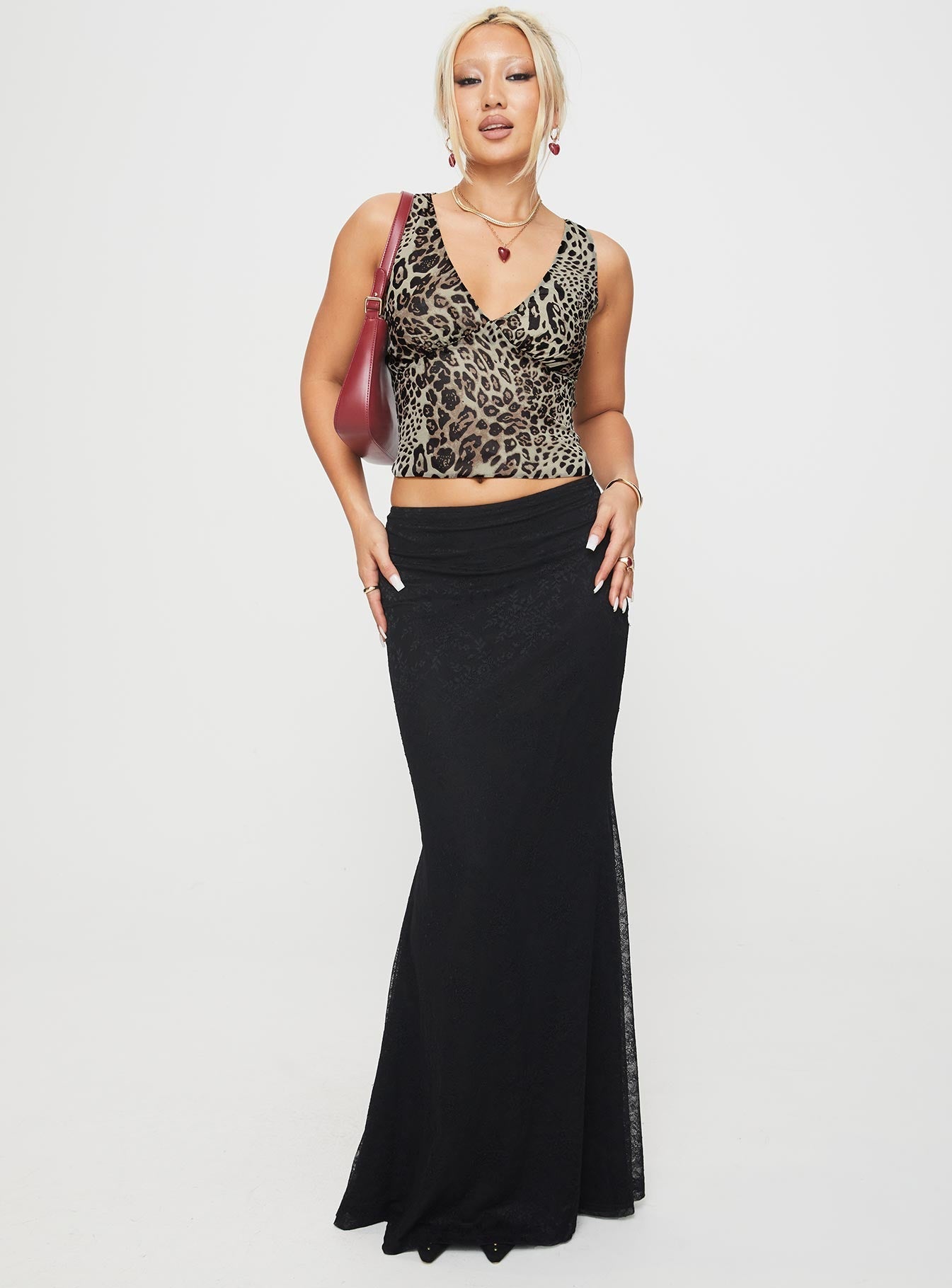 Honeymoon Stage Top Leopard