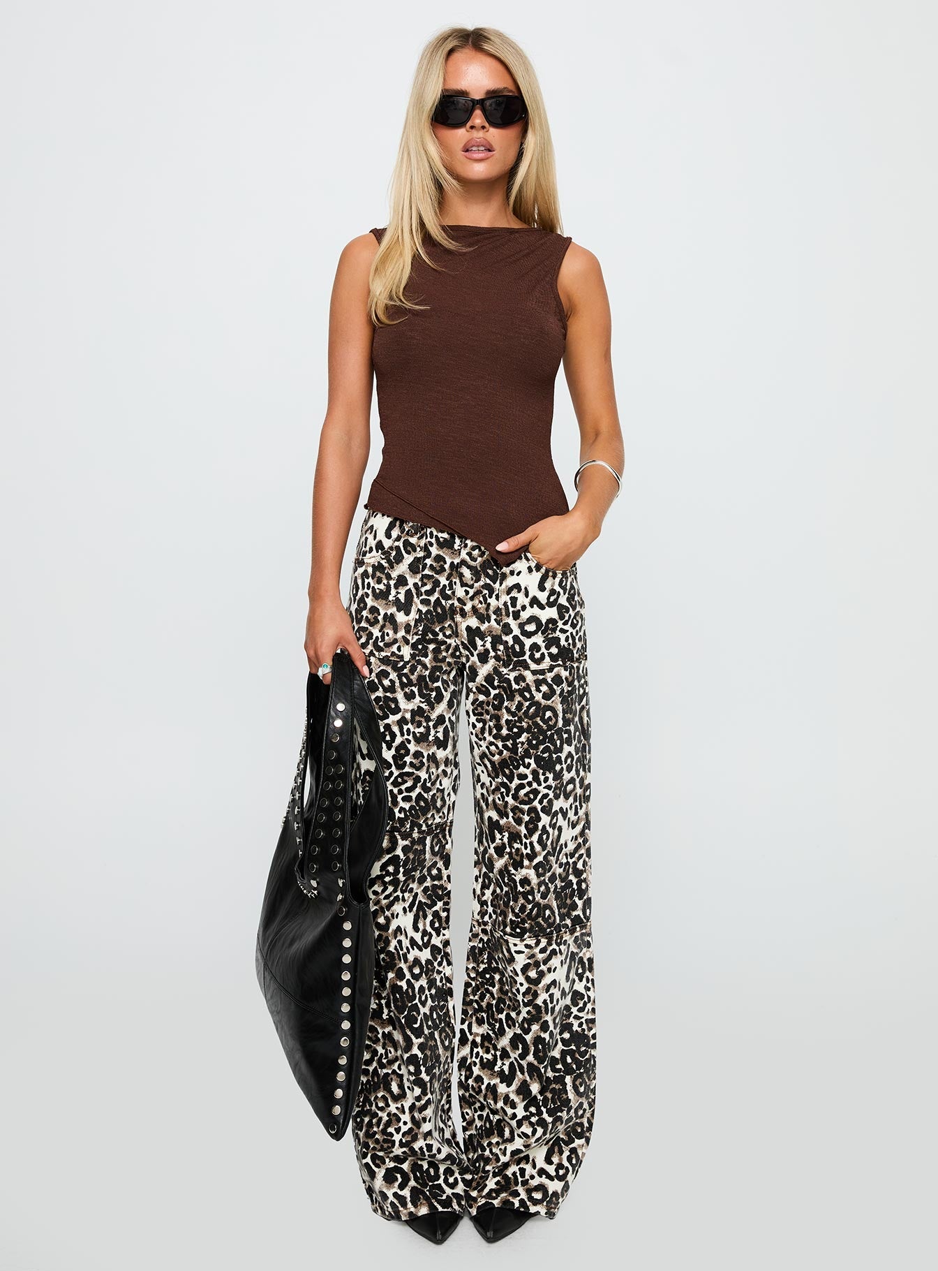 Lefort Tank Top Chocolate
