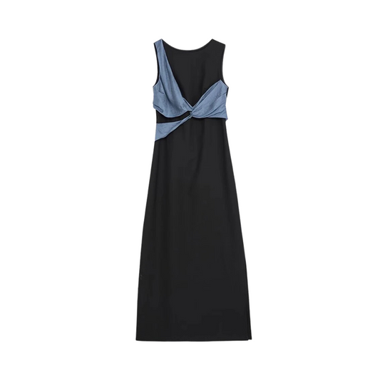 Crisscross Top Sleeveless Dress