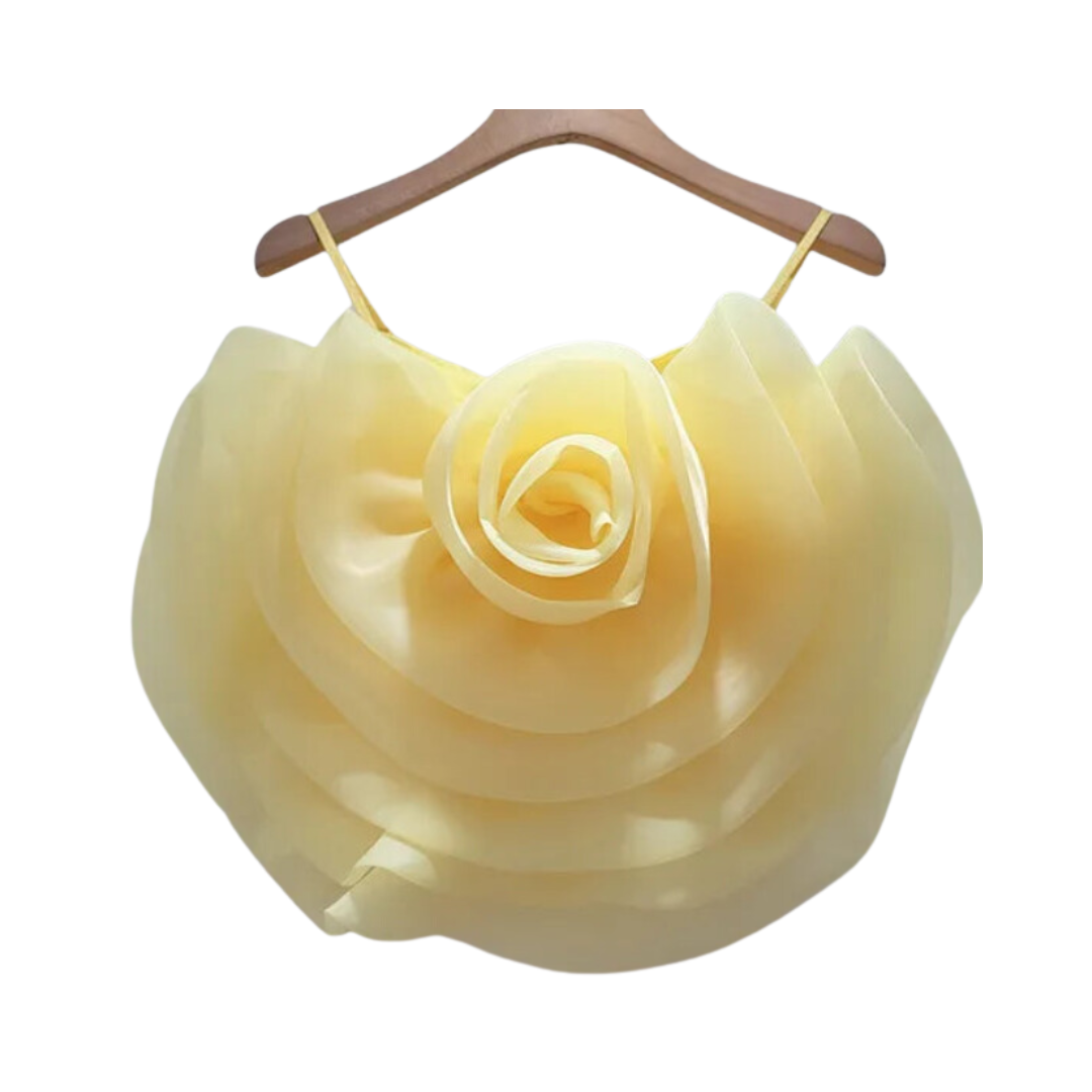 Chiffon Flower Cami Top