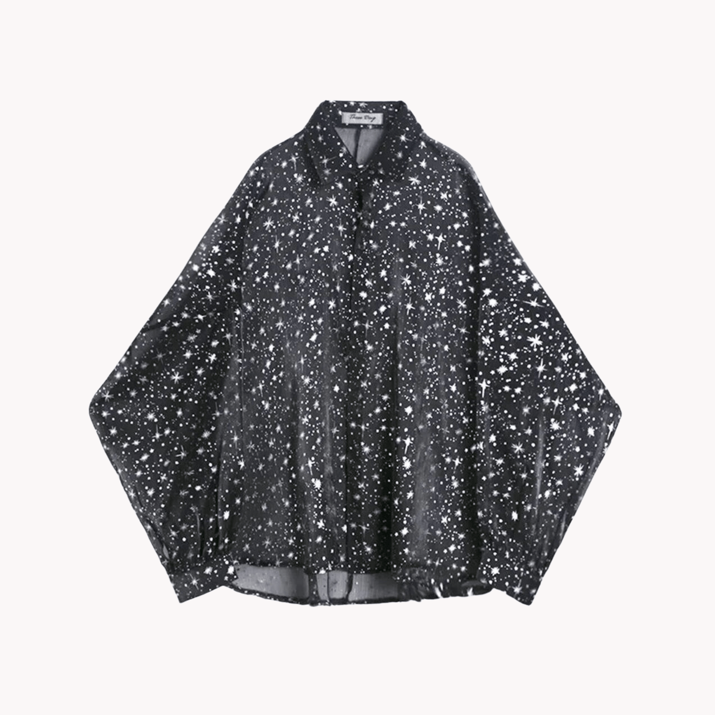 Glitter Mesh Top