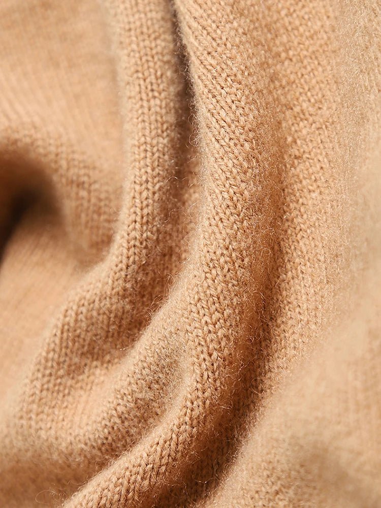 Hallow Out Shoulder Knit Sweater