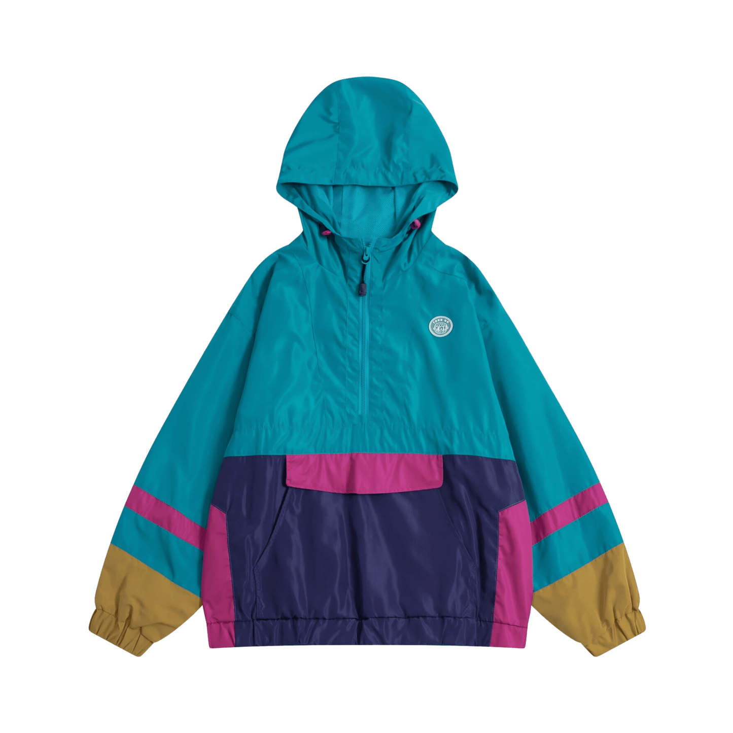 Hooded Zip Top Loose Jacket