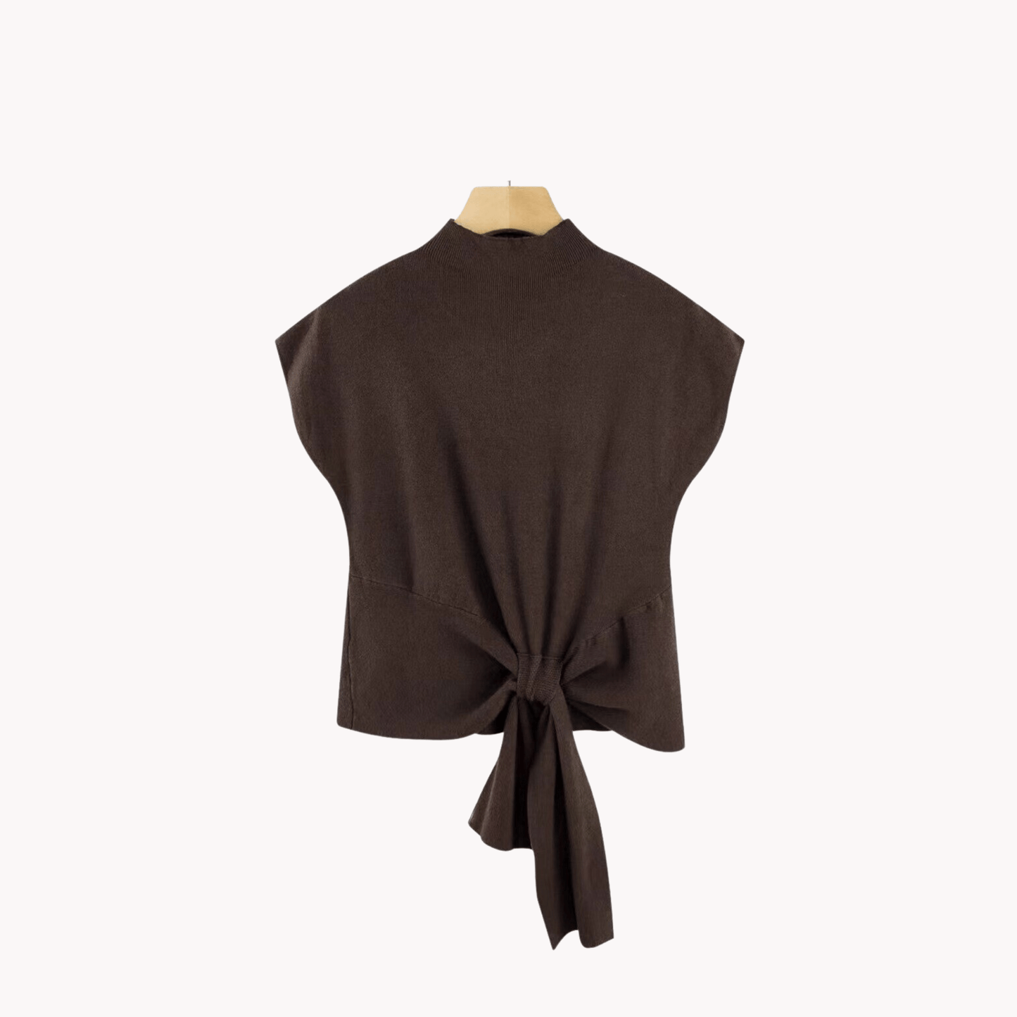 Knit High Collar Top